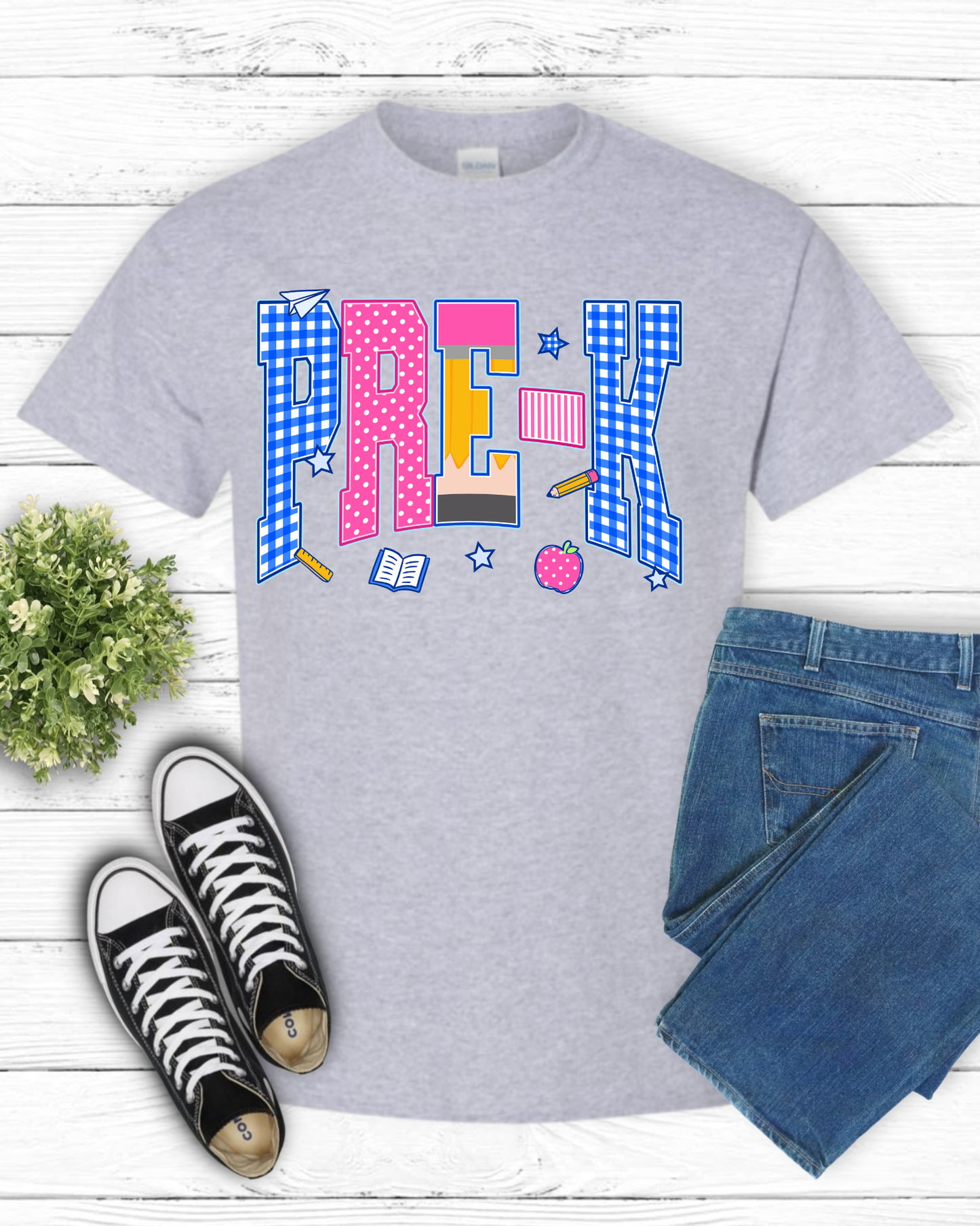 Grade Level Back-to-School Graphic Tee