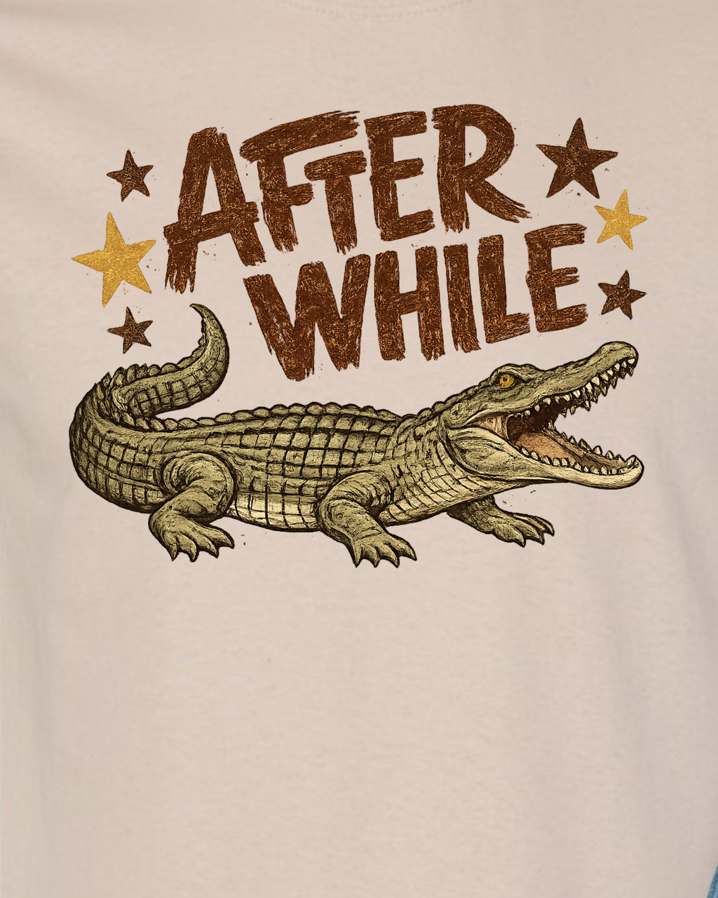 "See you Later Alligator-Brown" Tee