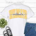 Wildcats Mascot Striped Tee