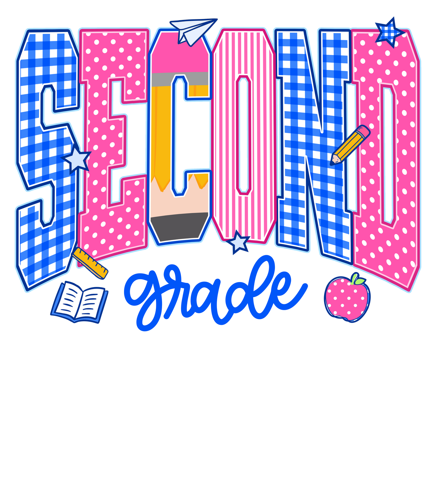Grade Level Back-to-School Graphic Tee