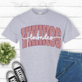 Vikings Mascot Striped Tee
