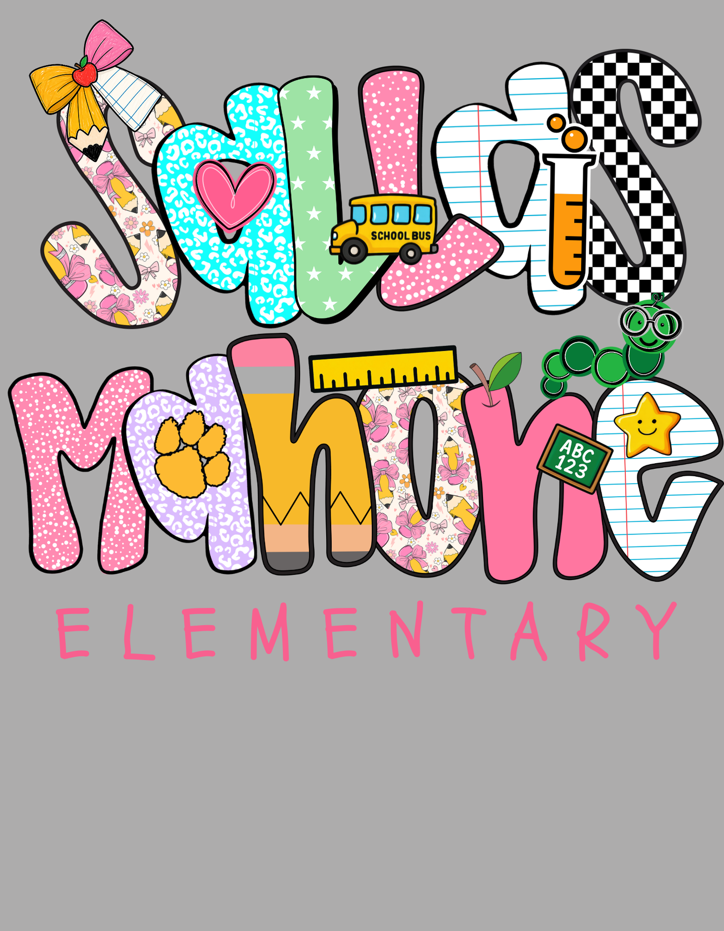 New (2026)Short Sleeve School Spirit T-Shirt – Personalized with Your School!