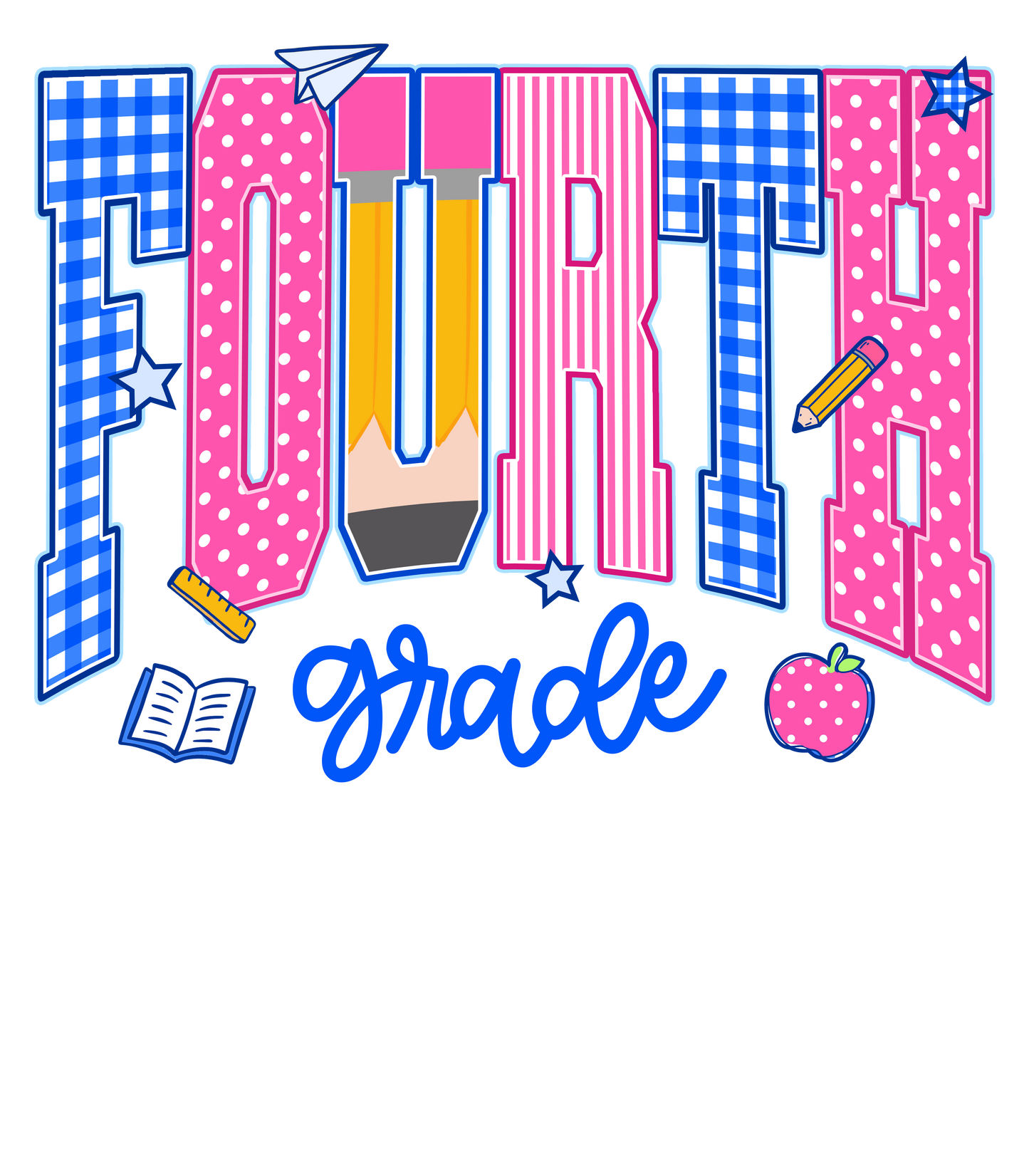 Grade Level Back-to-School Graphic Tee