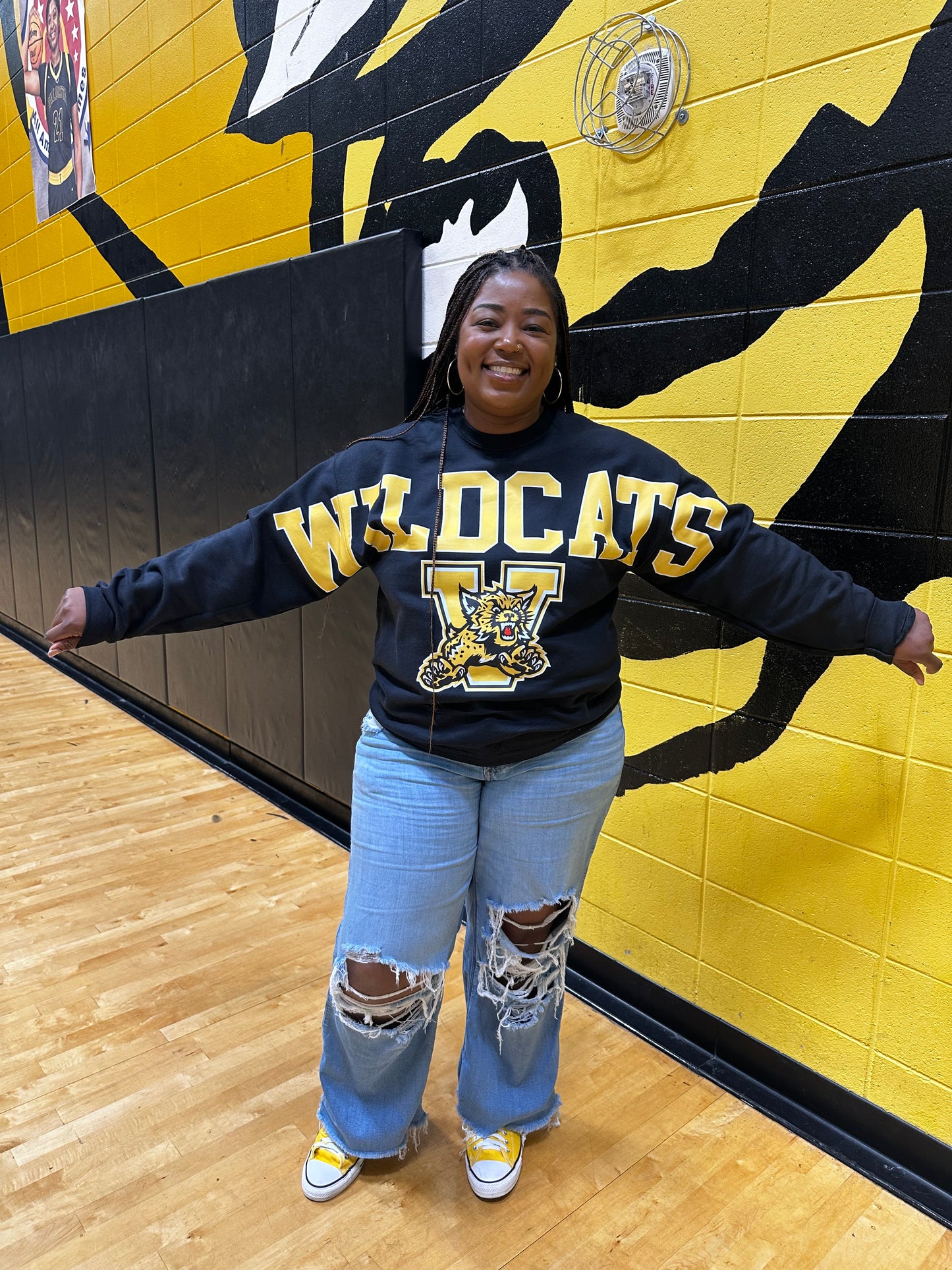 "Custom" Sleeve to Sleeve Sweatshirt