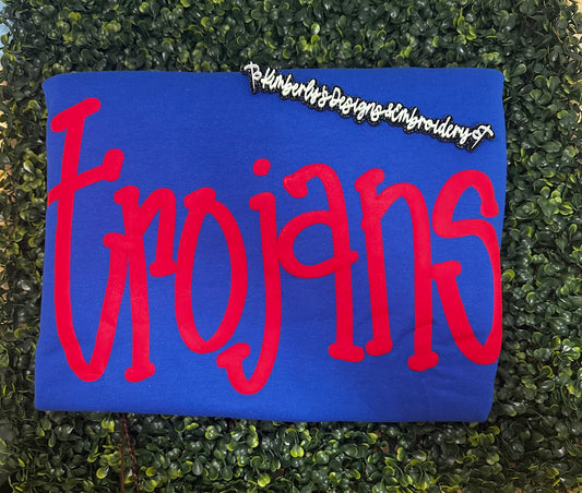 Trojans "Puff Vinyl" Sweater
