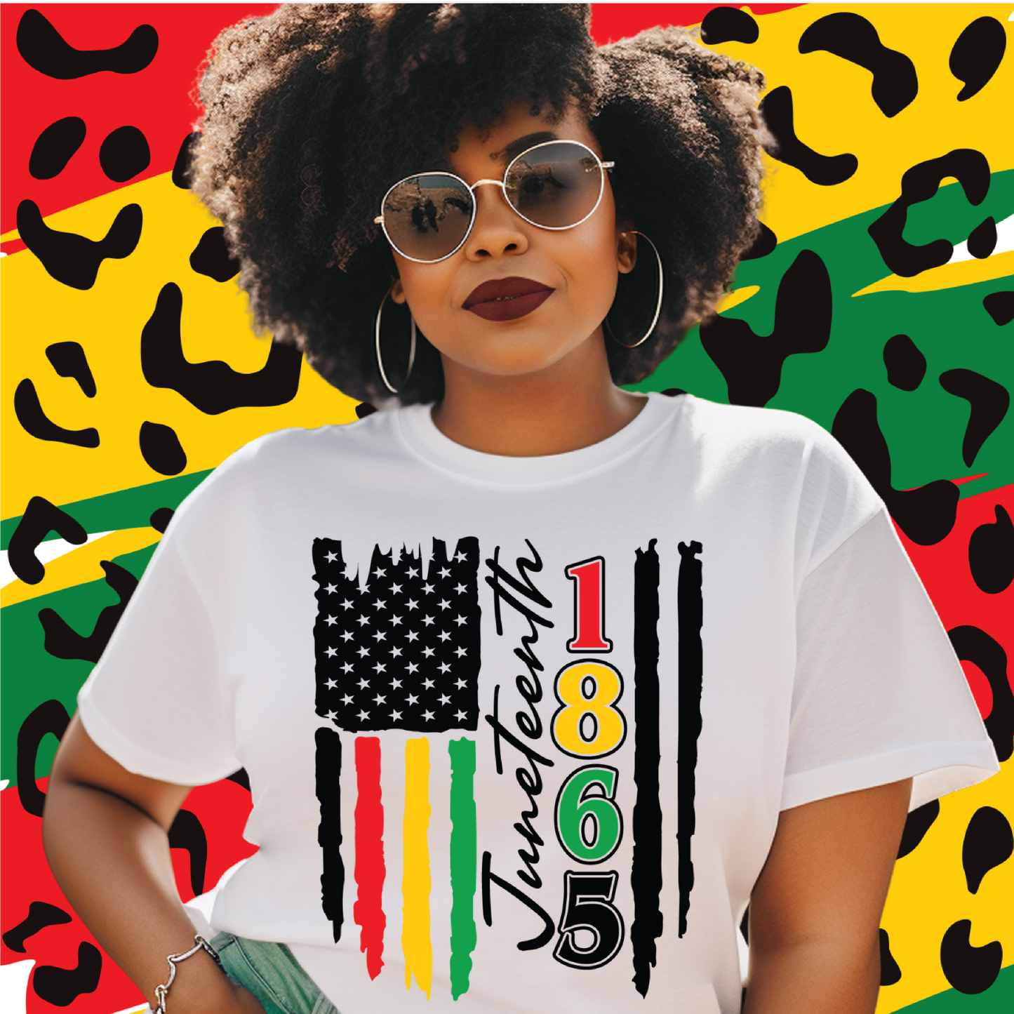 Juneteenth 1865 Flag Shirt
