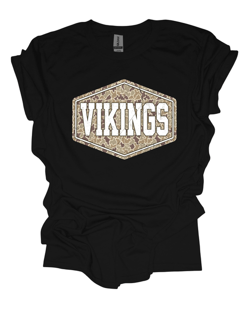 Camo Mascot Tee