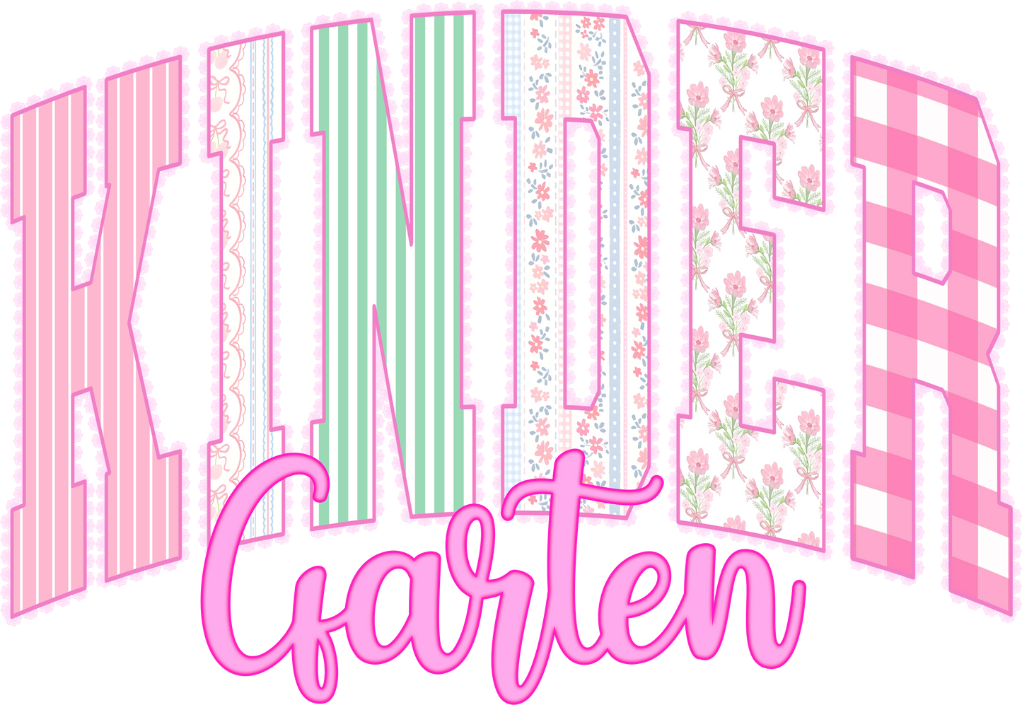 Pink-Grade Level Back-to-School Graphic Tee